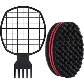 Amazon Com 2 Pieces Afro Twist Hair Comb With Twist Wave Barber