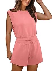 OFEEFAN Rompers for Women Cap Beach Vacation