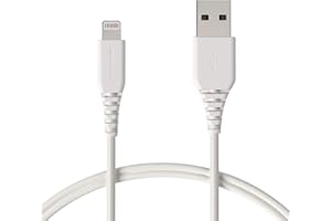 �鶹�� Basics Lightning to USB A Cable, MFi Certified iPhone Charger, White, 3 Foot, 3 Foot, 2 Pack