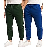 AMERICAN HEAVEN Men's Fleece Jogger | 3 Pocket All Season Athletic Workout Sweat Pants