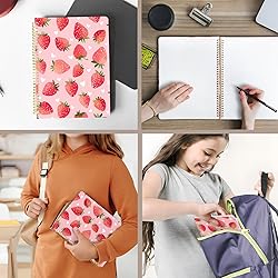 Stanoha Cute Spiral Notebook journal A4 Aesthetic
