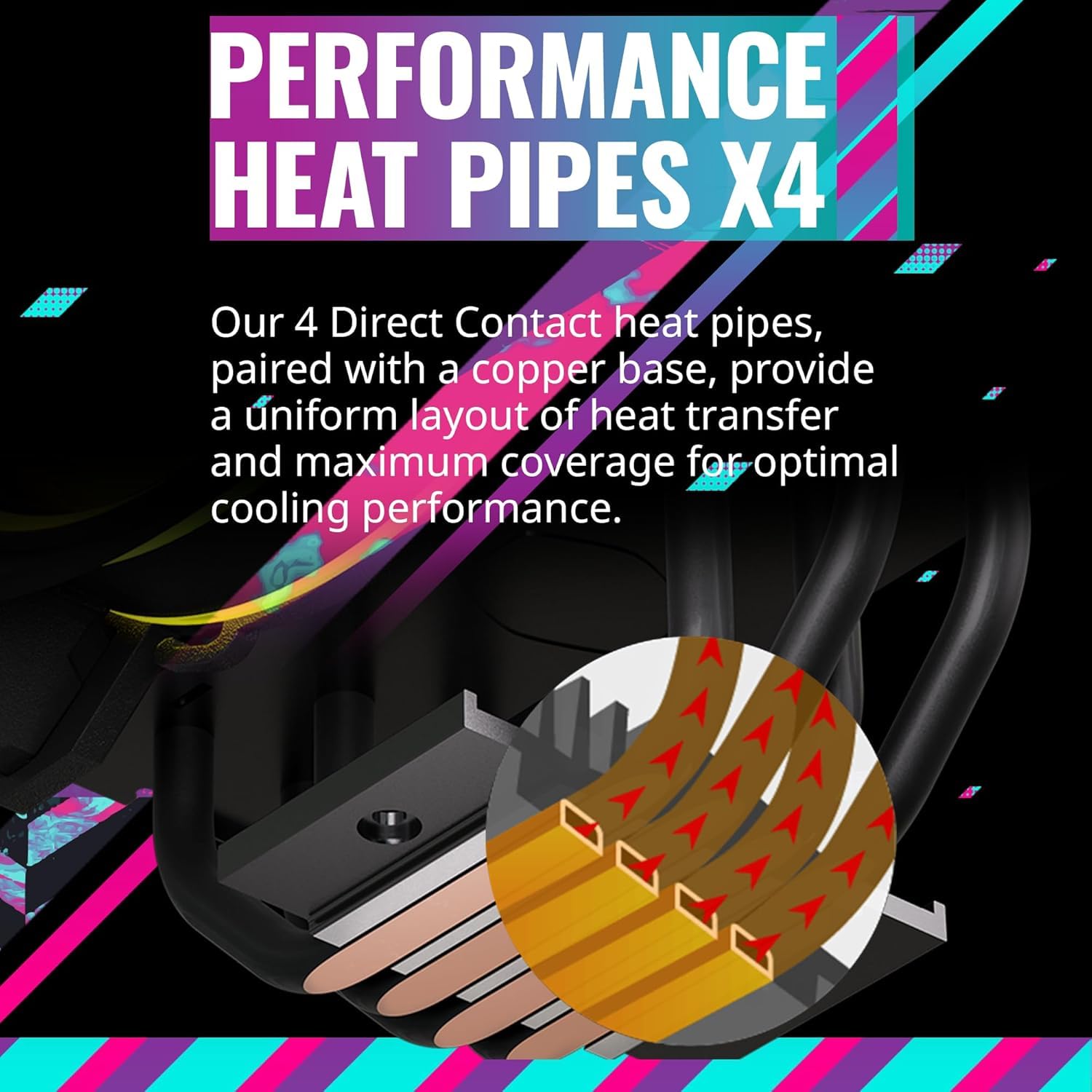 Mua Cooler Master Hyper 212 Halo CPU Sink - Black Aluminum Finish, 4 ...