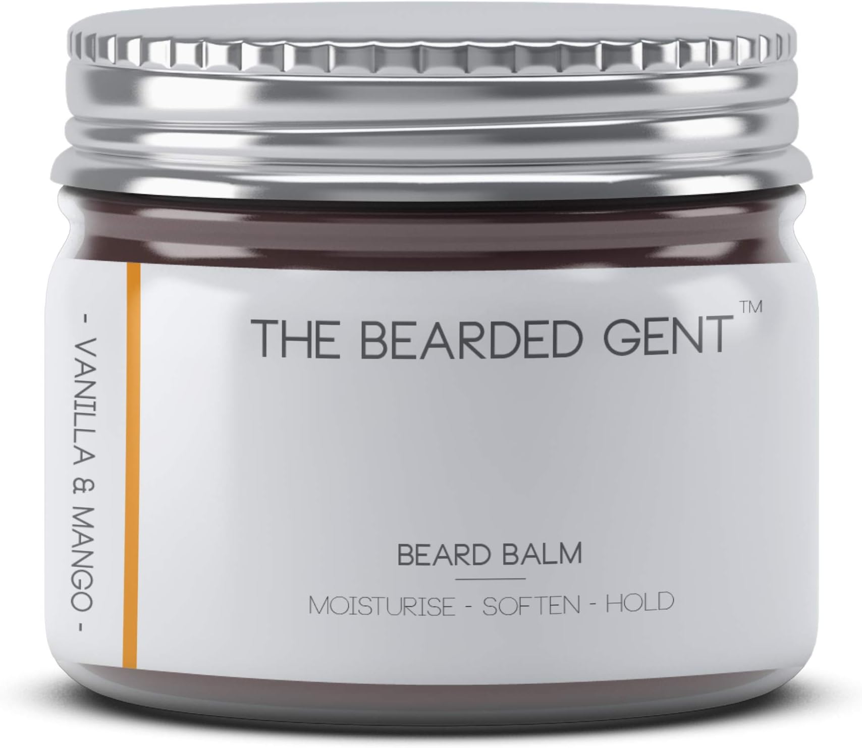 The Bearded GentBeard Balm For Men Growth Set - Selection Of Different Scented Premium Balms Gifts For Him - The Bearded Gent - 60ml (Vanilla & Mango)