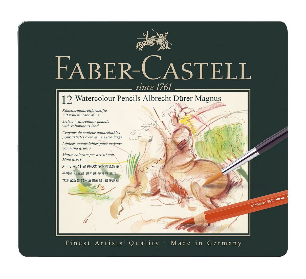 Faber-Castell Albrecht Dürer Magnus Watercolour Pencils (Pack of 12)