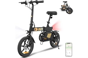 Gyrocopters Rizz Electric Bike for Adults/Teens 14 * 2 Inch | Peak 400W Brushless Motor | Speed Upto 25Km/h Range Upto 55Km |