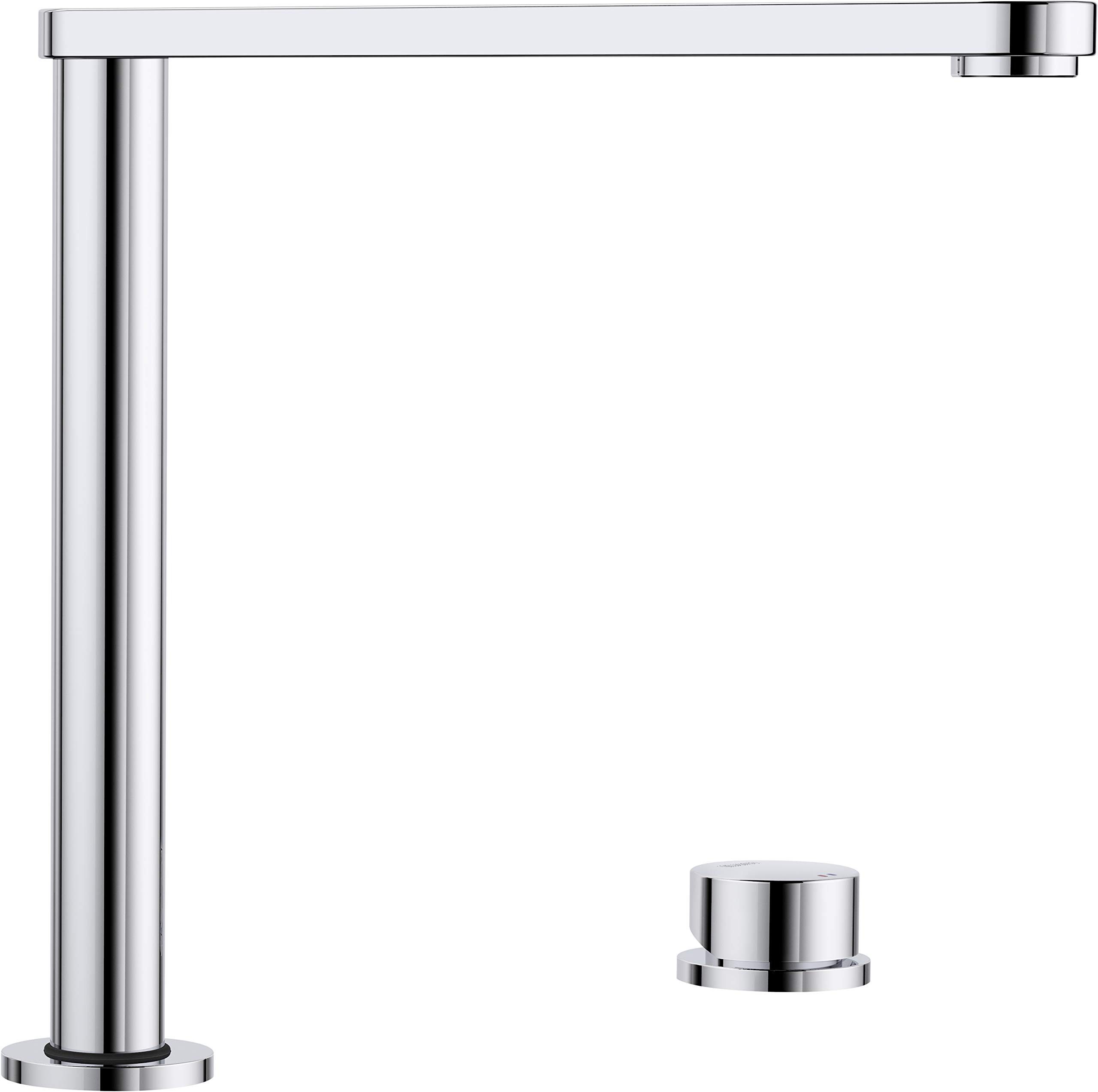 BLANCO 516672 Eloscope-F II Mixer Tap, Front Window Installation, Chrome