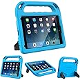 LEDNICEKER Kids Case for iPad Mini 1/2/3/4/5 7.9-inch, Light Weight Shockproof Handle Kickstand Cover for iPad Mini 5th/4th/3rd/2nd/1st Generation, Blue