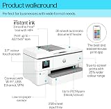 HP OfficeJet Pro 9720e Wide Format All-in-One Printer Colour Wireless ADF view 3