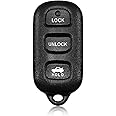 Keylessbest Replacement for 2005 2006 2007 2008 Toyota Camry Solara Matrix Sienna Corolla Pontiac Vibe Key Fob Remote Control GQ43VT14T 4 Buttons 314MHz