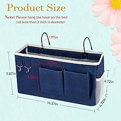 Ozzptuu Bedside Storage Caddy/Bedside Hanging