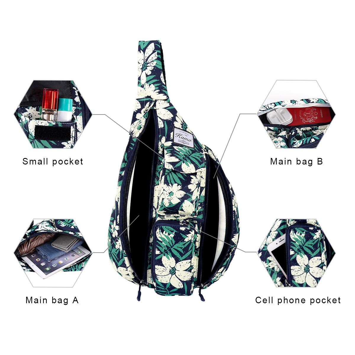 kamo sling backpack