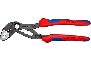 Knipex 8702180 7 1/4-Inch Cobra Pliers - Comfort Grip