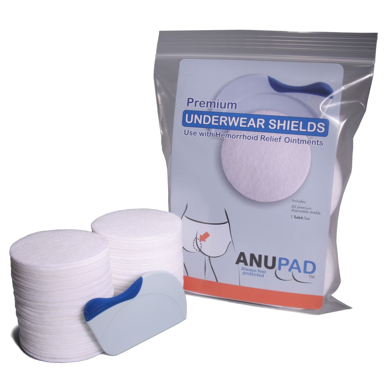 Buy ANUPAD Stop The Mess Hemorrhoid Creams Make, Shields and Protects