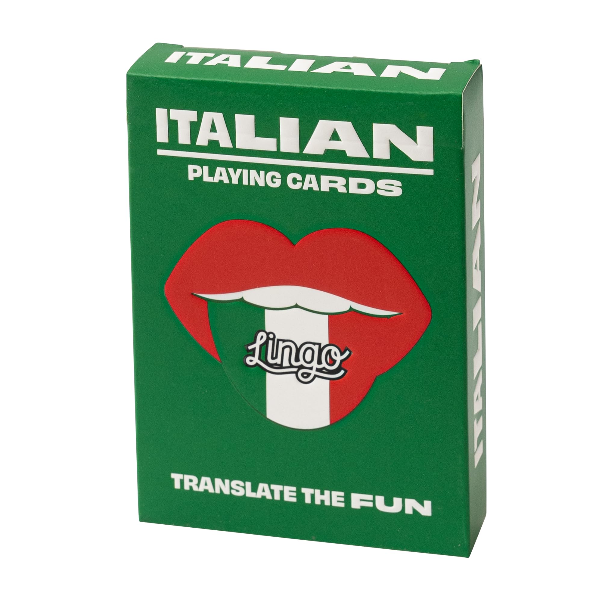 Italian Lingo Playing Cards | Travel Flashcards
