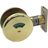 Cal-Royal IND90-G2 US3 Indicator Deadbolt, Polished Brass