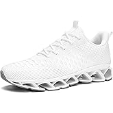 Men's Slip on Walking Running Shoes Blade Tennis Casual Fashion Sneakers Comfort Non Slip Work Sport Athletic Trainer