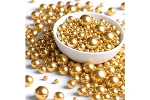 100g Sprinkles Edible Gold Mix Sugar Candy Baking Cake Decorations Cupcake Toppers Cookie Decorating Celebrations Edible Spri