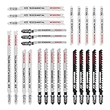 WORKPRO 25-Piece T-Shank Jig Saw Blade Set with