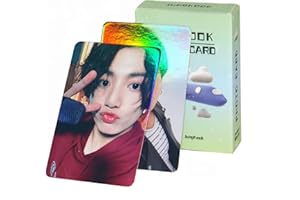 PYAJUU Kpop Photocard 50pcs Kpop Shiny Laser Photocard Kpop Lomo Card Fans Cards Kpop SEVEN Album Card