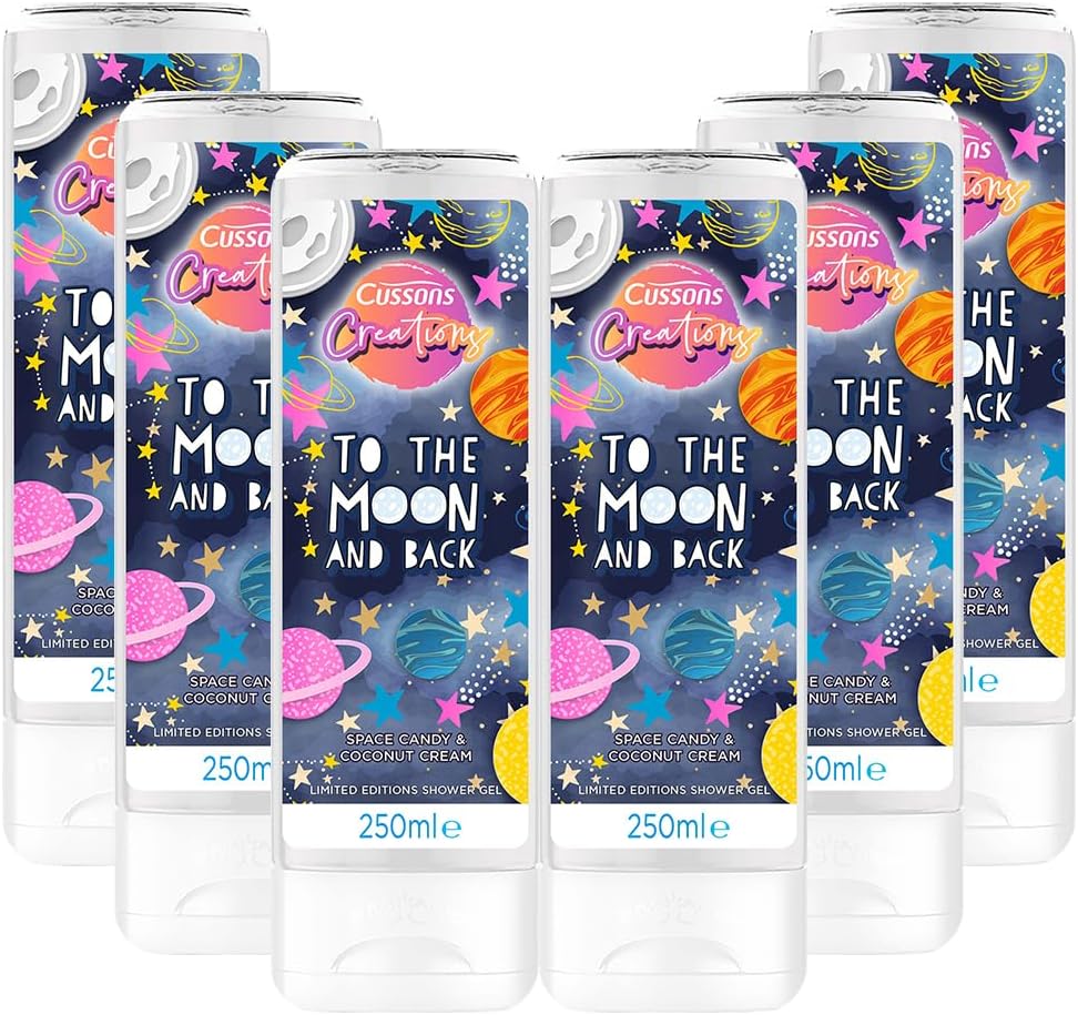 Cussons Creations To The Moon And Back Body Wash 250ml Multipack of 6