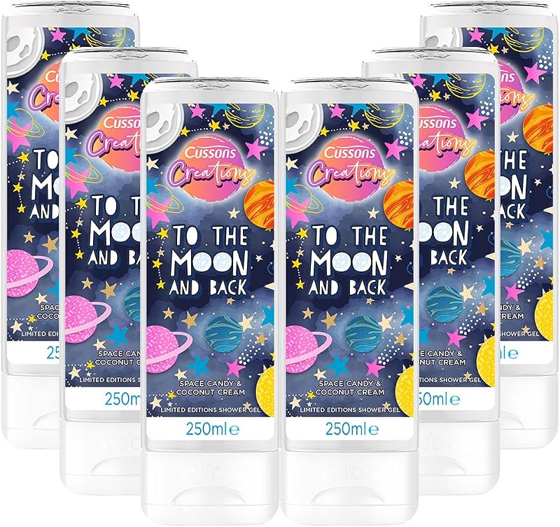 Cussons Creations To The Moon And Back Body Wash 250ml Multipack of 6