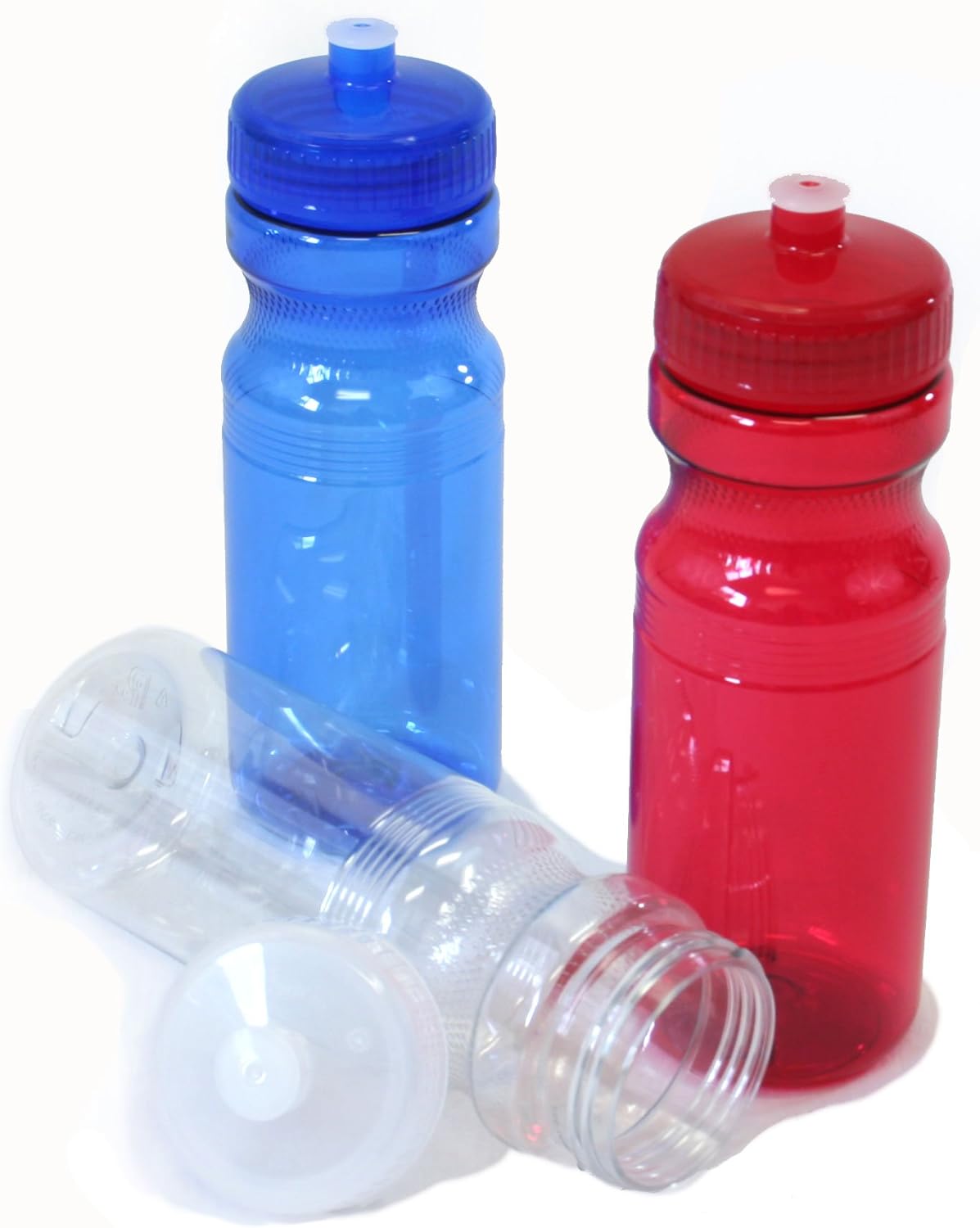 Rolling Sands BPA-Free 24 Ounce Water Bottles, 3 Pack, Made in USA