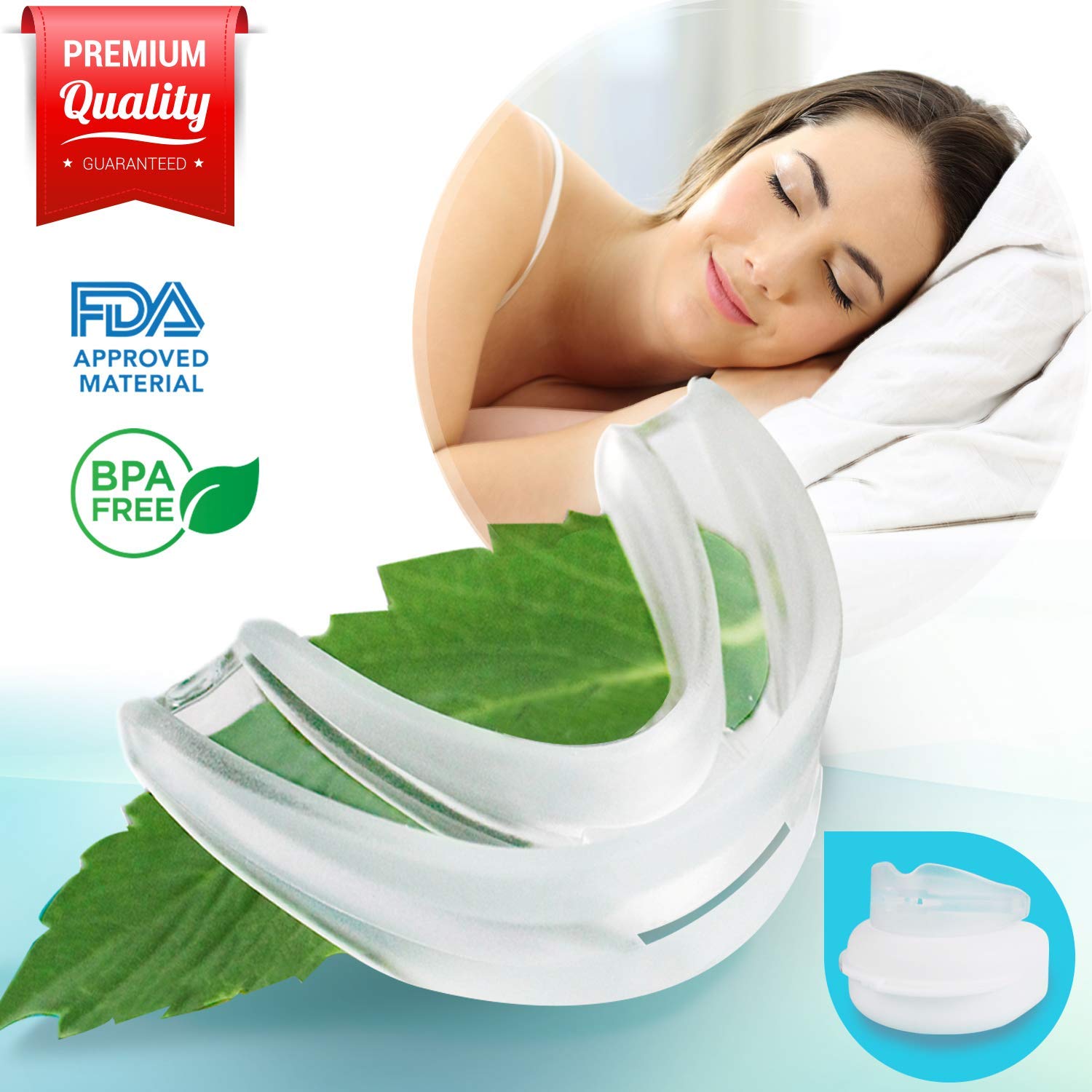 VOTALA Snore Stopper Mouth Guards For Teeth Grinding, Sleep Aid Custom