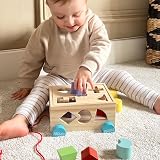 Jaques of London Wooden Shape Sorter for Toddlers Montessori Toy view 6