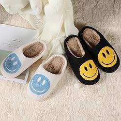 dubuto Smile Face Slippers for Girls Boys, Cute