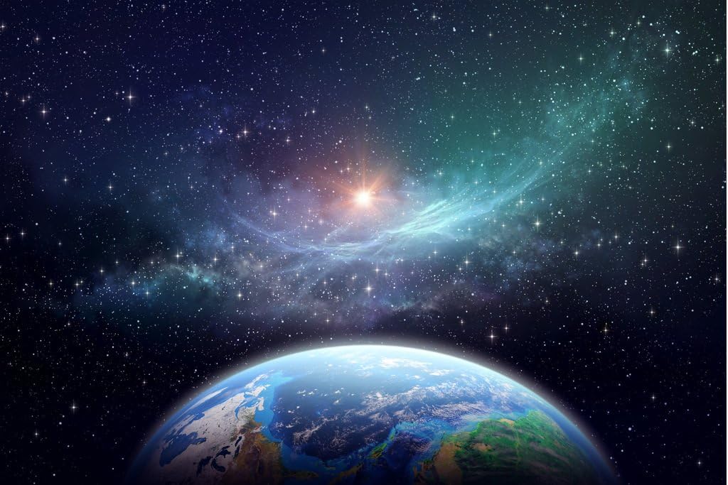 Exoplanet In Outer Space Fantasy Galaxy Picture Solar System Science Kids Map Classroom Chart Earth Pictures Planets Hubble Astronomy Nasa Milky Way Educational Cool Wall Art Print Poster 18x12