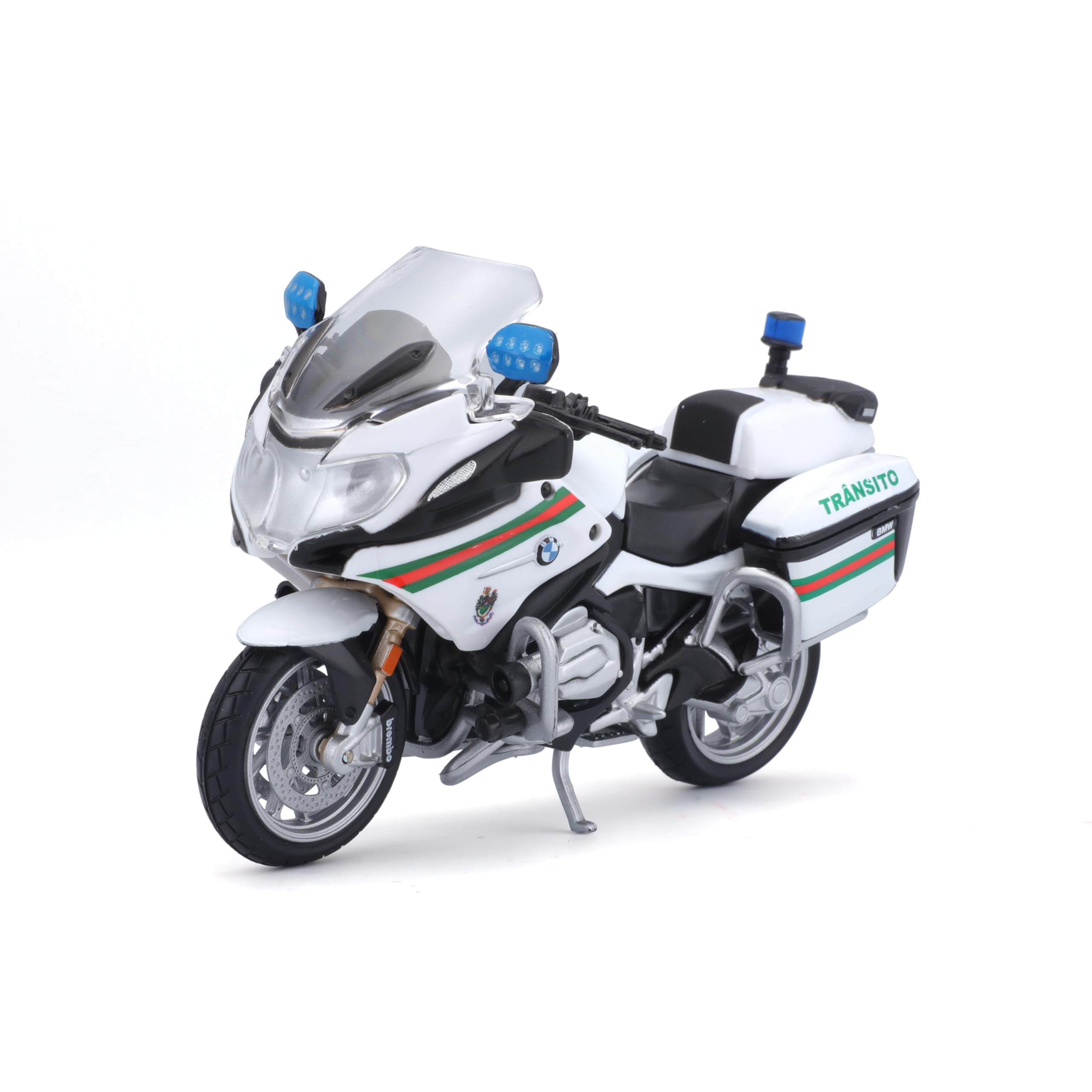 Maisto - 'POLICE' Yamaha FJR1300A (White) Motorcycle Die Cast Model Scale 1:18