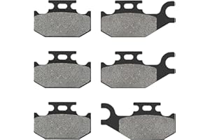 AWSZH Front and Rear Brake Pads Compatible with CAN AM Commander Max 1000 DPS/XT Maverick 1000STD 1000XRS Renegade 500 800 4x