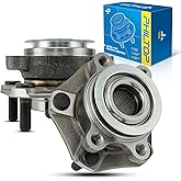 PHILTOP 513364 Front Wheel Hub Assembly Fit for Nissan Sentra 2013-2019, Nissan NV200 2013-2019, Nissan Leaf 2013-2017, Chevrolet City Express 2015-2018, 5 Lugs Wheel Hub Bearings