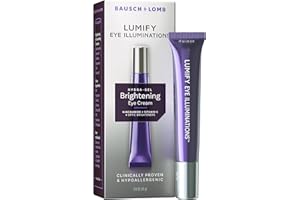LUMIFY Eye Illuminations Hydra-Gel Brightening Eye Cream, Vitamin C, Caffeine, Niacinamide & Hyaluronic Acid to Brighten, Smooth & Reduce the Look of Fine Lines & Wrinkles, 0.5 Oz (15 g)