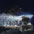 Headery Snow Machine, 2000W Artificial Snow Making Machine 90° Moving Head Snow Effect Spraying Machine with Wireless Remote for Outdoors Party Indoor Wedding Christmas (2000W-1)