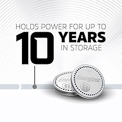 Energizer 2025 Batteries (4 Pack), 3V Lithium Coin