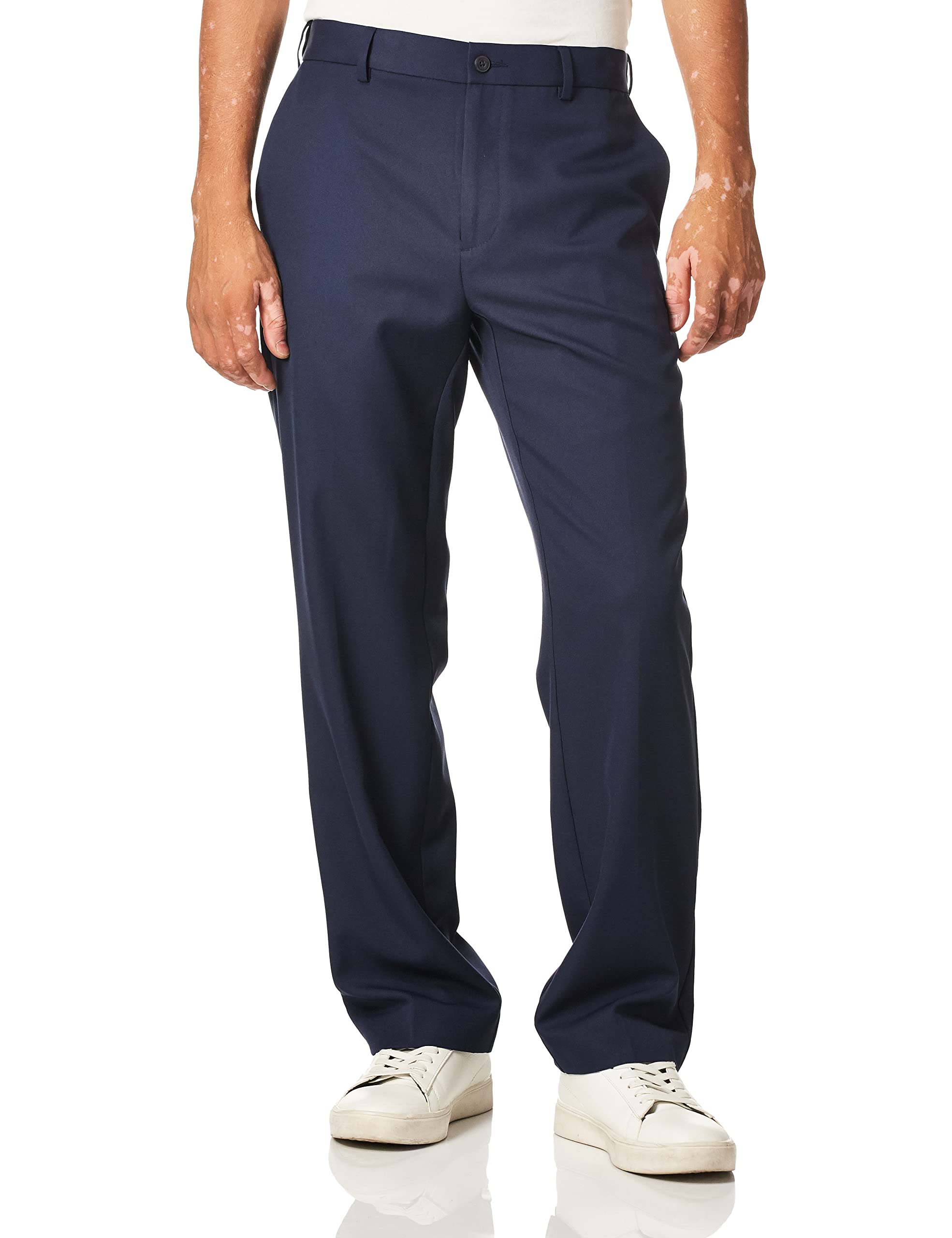 PGA TOUR Men's Flat Front Golf Pant with Expandable