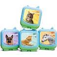 Tonies Animal World: Wild Survivors – Set 4 Audiolibri Per Toniebox – 100 Minuti Di Avventure Educative