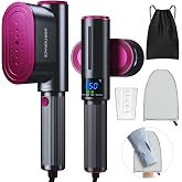 HORTIGRACE Travel Steamer for Clothes, 2-in-1 Steam Iron & Garment Steamer | Portable Handheld Clothes Steam with Fast Heat-U