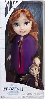 Jakks Pacific Disney Frozen 2 Anna Adventure Doll with Violet Cape Boots view 7