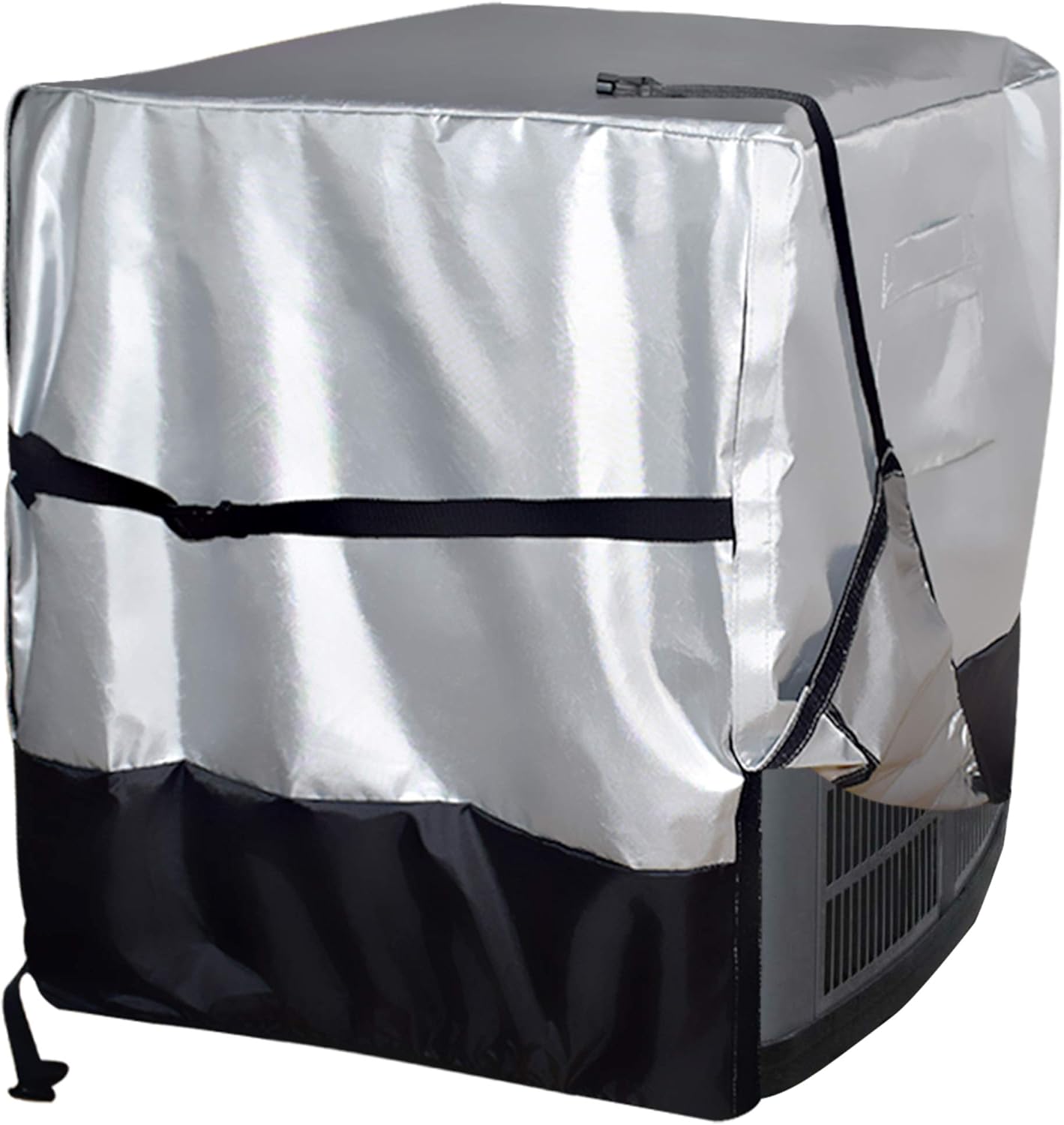 Air Conditioner Cover Waterproof/Winter Upgraded，100 Water Resistant