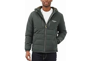 London Fog Mens Hooded PufferParka