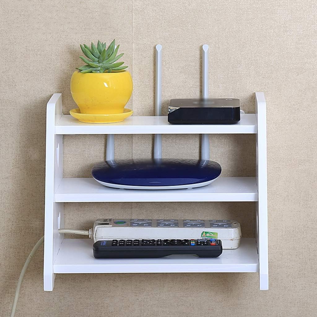 Router Storage Box Set Top Box Shelf Bedroom Living Room Wifi Wall