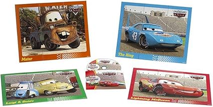 Amazon Com World Of Cars My First Dvd Game Toys Games