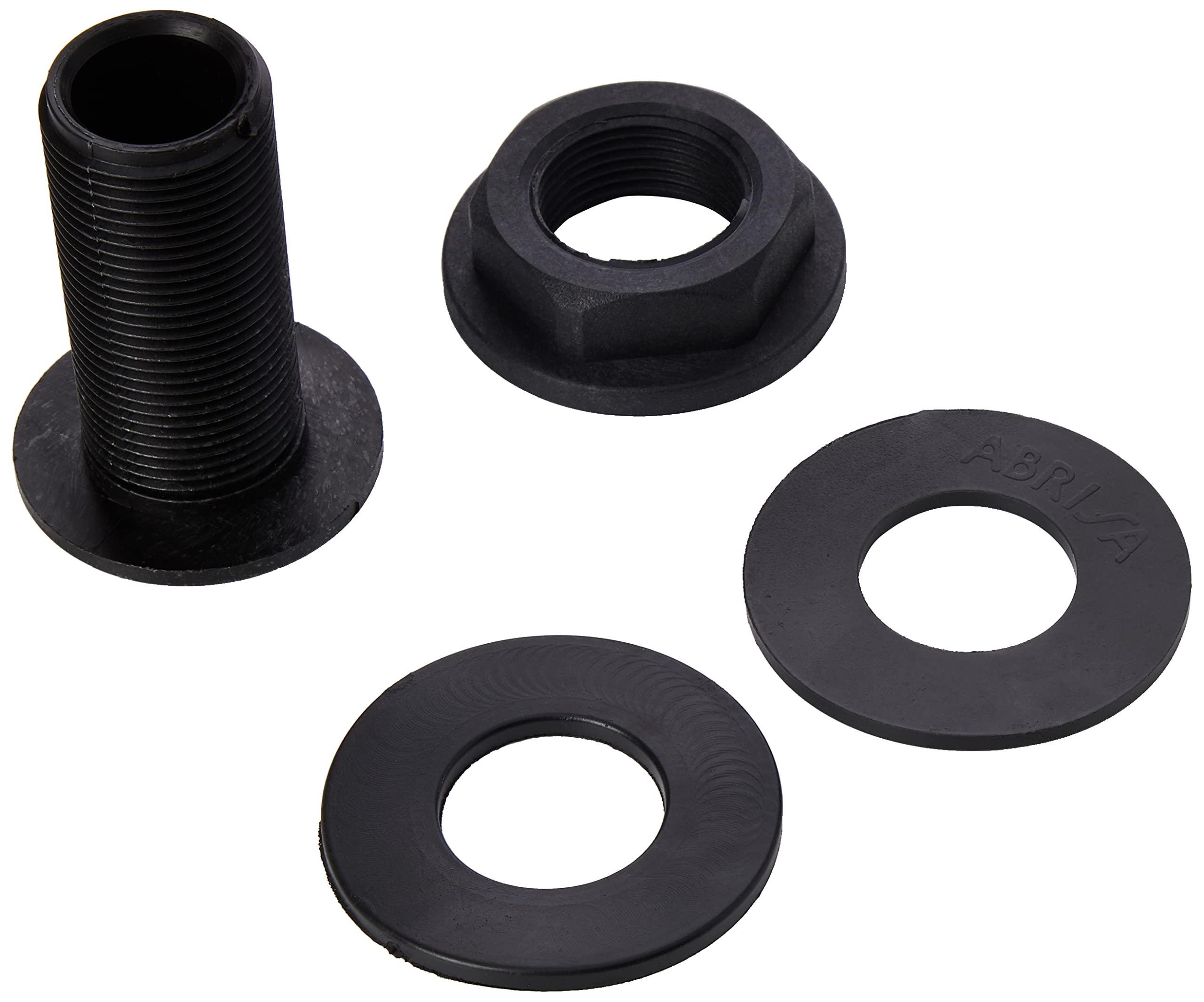 Abrisa Canister Gutter, Black, 25-3/4"