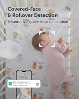 CuboAi Smart Baby Monitor 3 2.5K QHD Night Vision Wall Mount Set view 4
