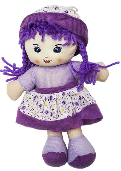 purple rag doll