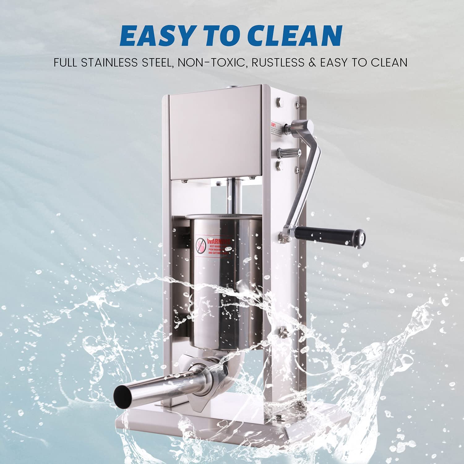 Hakka 7Lb/3L Sausage Stuffers and Vertical Sausage Makers