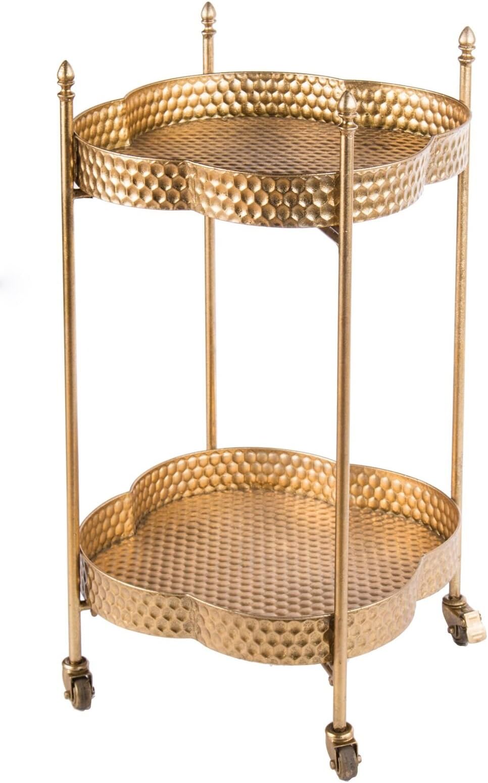 Statements by J Clover Serving/Bar Cart, Gold