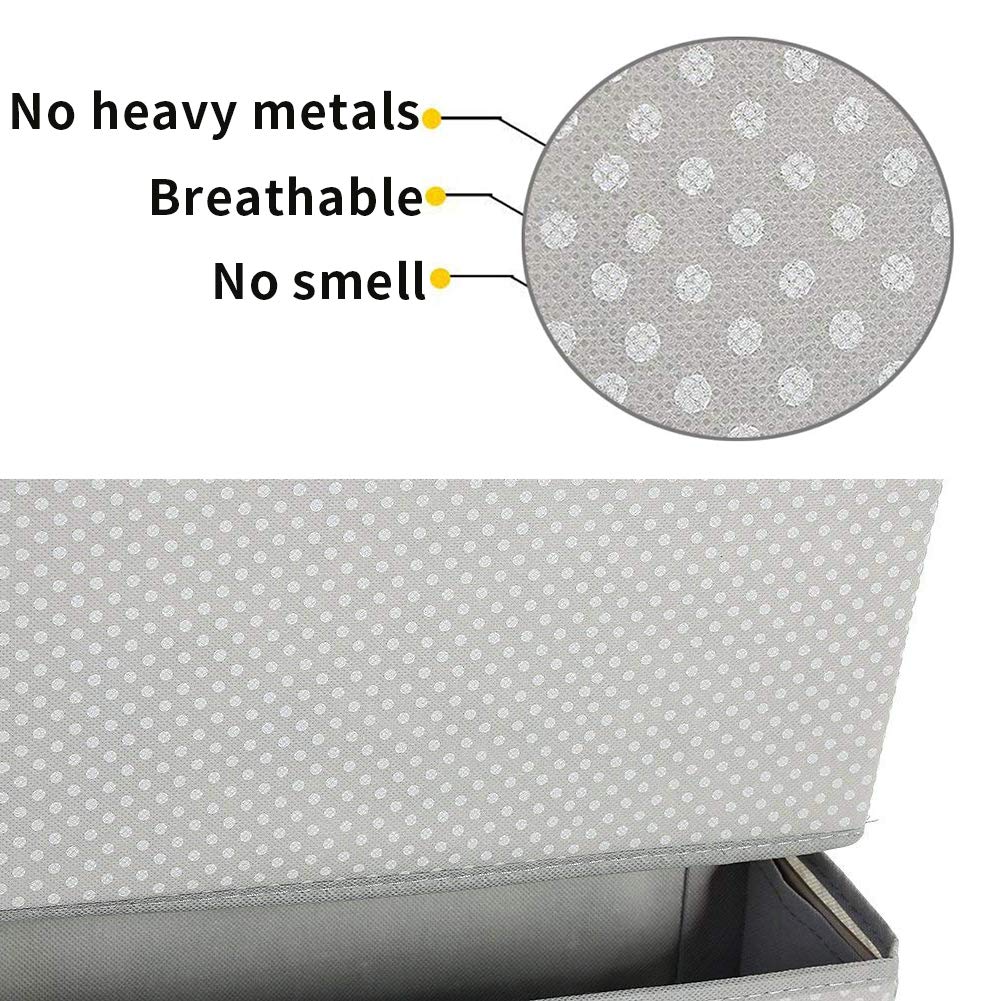 Hut A-Grey 4 Taschen Stauraum Tür Stoff Schrank Aufbewahrung für